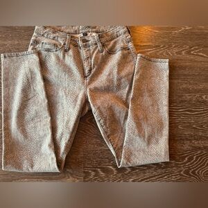 Universal Thread Gray Snakeskin Patterned Skinny Jeans